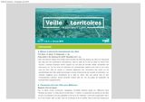 thumbnail of Veille Territoires – En quelques clics 219 ext