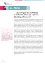thumbnail of La politique des teritoires d’industrie en Ile de France