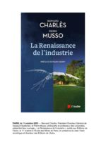 thumbnail of La renaissance de l’industrie