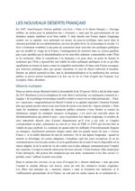 thumbnail of LES NOUVEAUX DÉSERTS FRANÇAIS JPdG